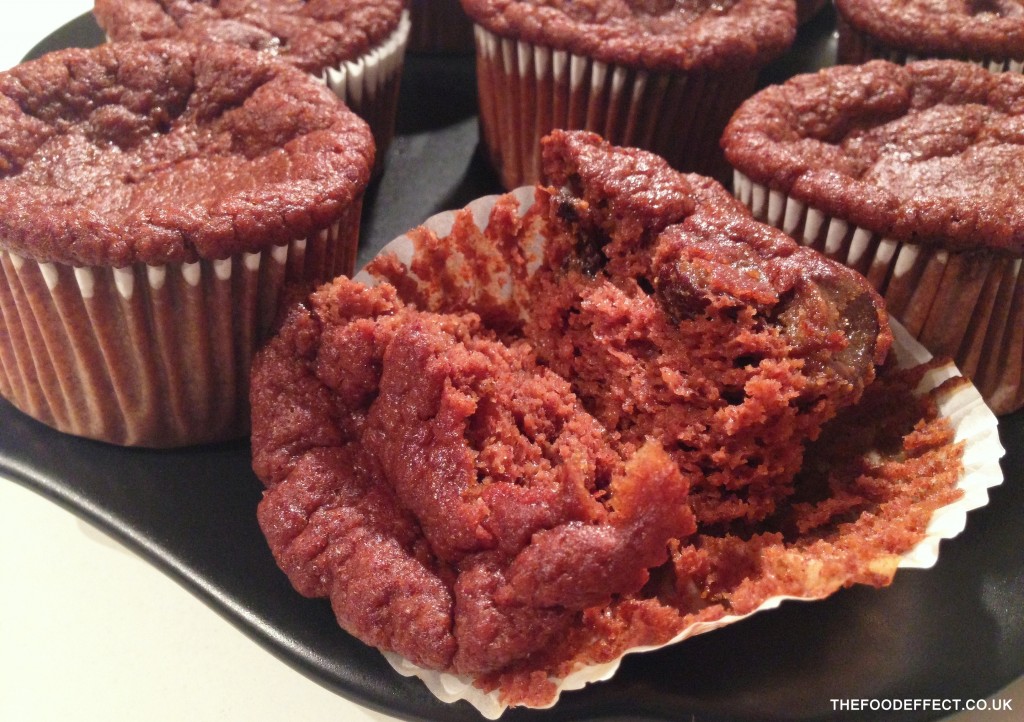 The Food Effect » Sweet & Healthy Hummus Muffins