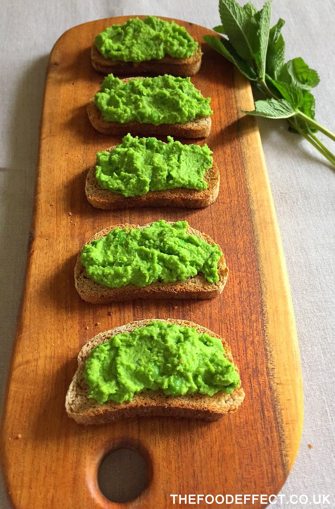 The Food Effect » Minted Mushy Peas & The New Green Toast